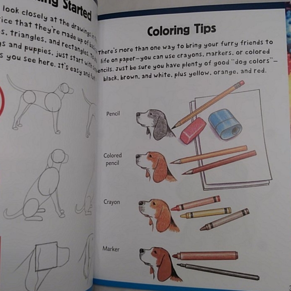 📚4 for $20📚 Dogs & Puppies Drawing Book - Picture 3 of 3